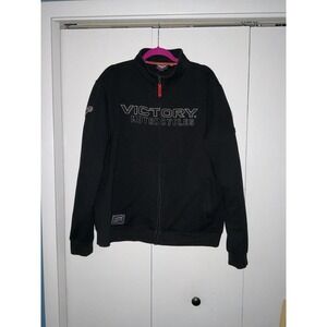 Victory Motorcycles Black Mens Size XL 24 X 27 Jacket